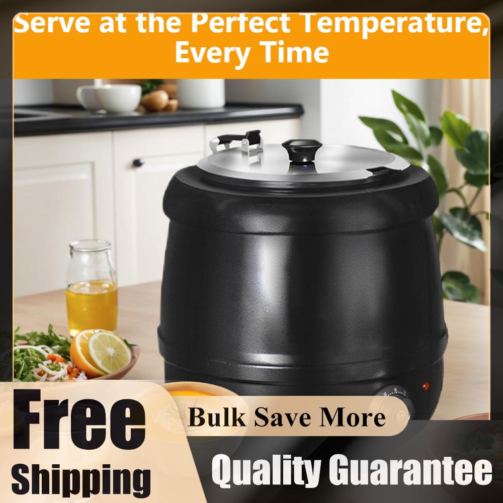 Soup Kettle Warmer - Aquecedor de sopa elétrico 10l com