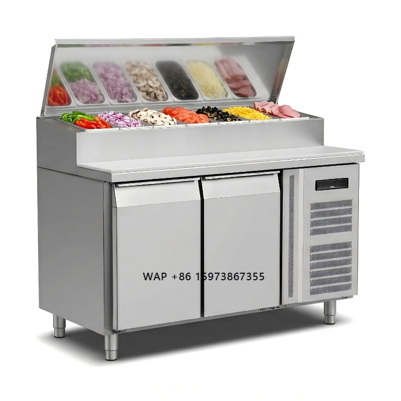 Commercial Kitchen Door - Refrigerador de Preparação de Sanduíches OEM