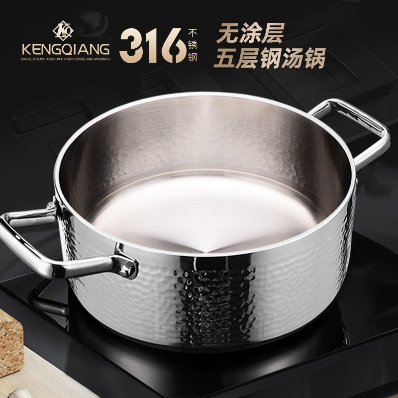 Soup Kettle Warmer - Panela de Indução Doméstica em Aço