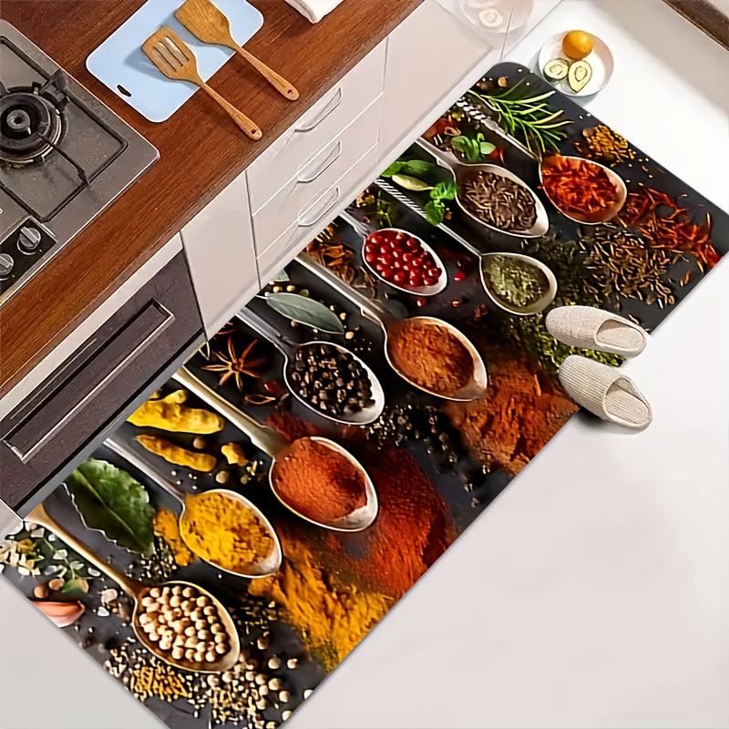 Commercial Kitchen Background - Tapete Longo Decorativo para Cozinha e