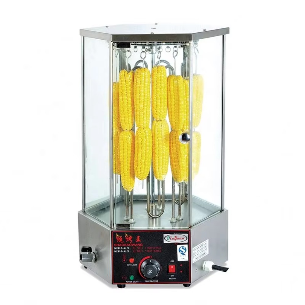 Commercial Kitchen Grill - Máquina Rotativa para Grelhar Milho e