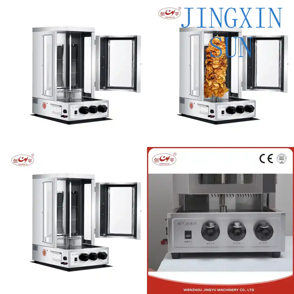 Commercial Kitchen Grill - Máquina de Fazer Shawarma para Produtos