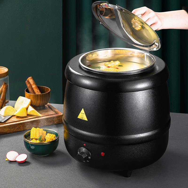 Soup Kettle Warmer - Aquecedor Elétrico de Sopa 10L Comercial