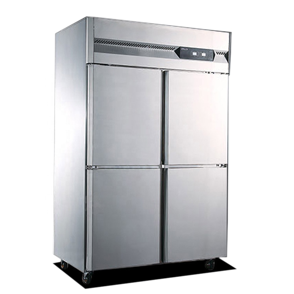 Commercial Kitchen Door - Refrigerador de Aço Inoxidável para Cozinha,