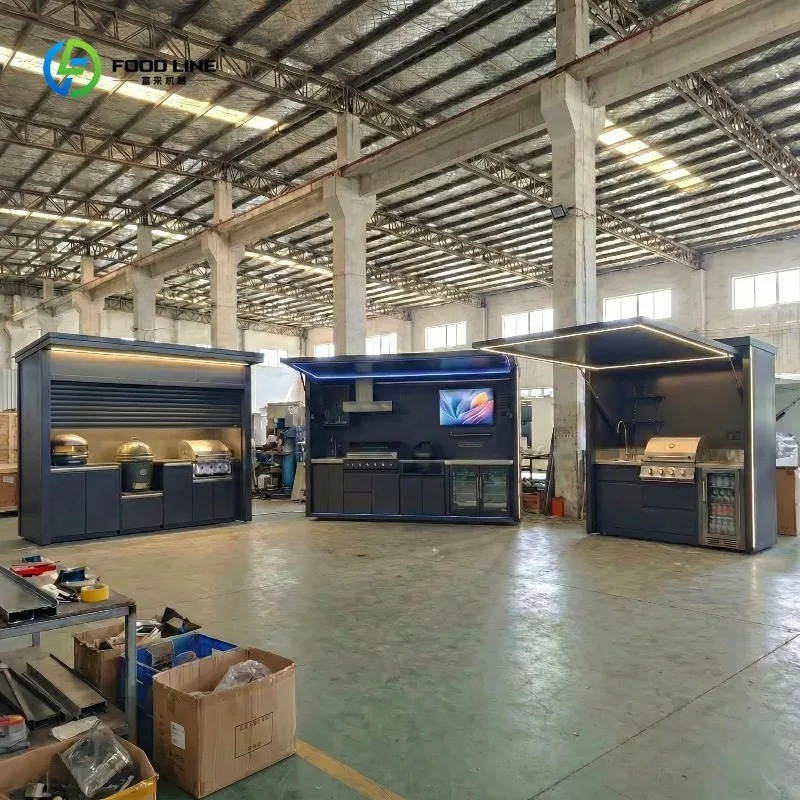Cozinha Modular Personalizada  - Commercial Kitchen Grill avaliação e preço