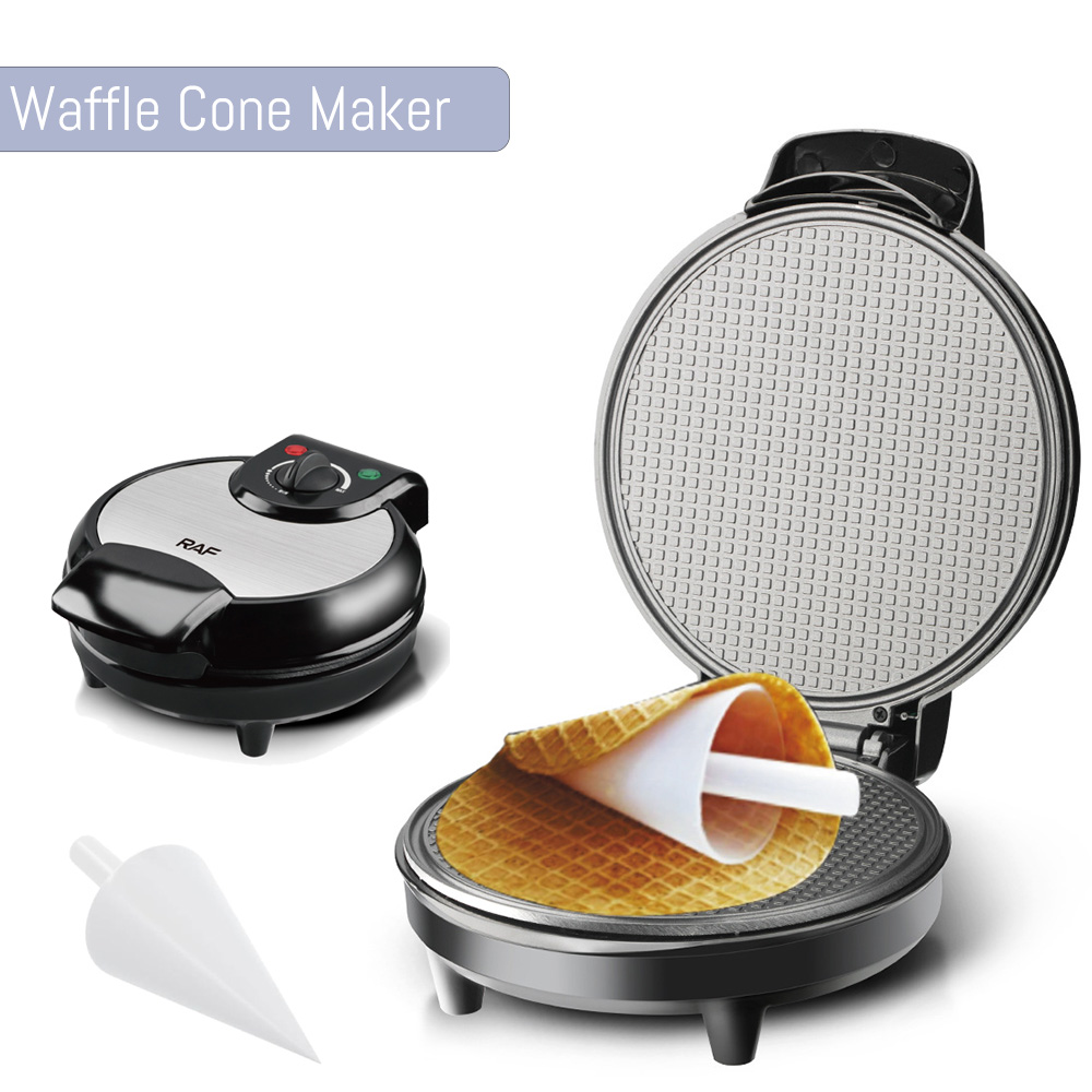 Máquina elétrica de fazer cone - Waffle Maker Commercial avaliação e preço