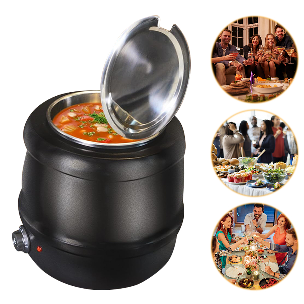 Panela Elétrica de Sopa de 10L - Soup Kettle Warmer avaliação e preço