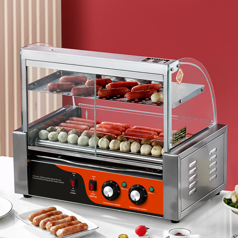 Máquina de Grelhar Salsichas e - Commercial Kitchen Grill avaliação e preço