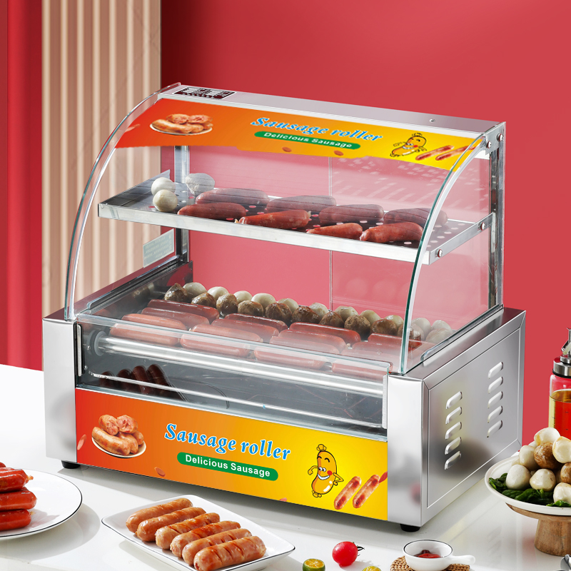 Máquina de Grelhar Salsichas e - Commercial Kitchen Grill avaliação e preço
