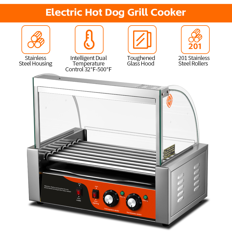 Máquina de Grelhar Salsichas e - Commercial Kitchen Grill avaliação e preço