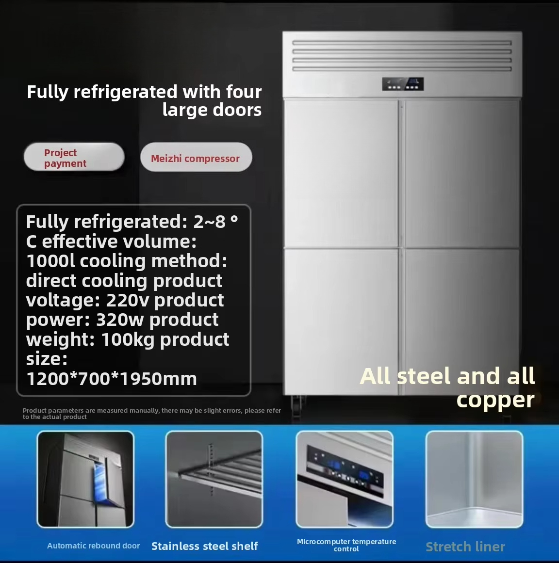 Congelador Comercial de 4 Port - Commercial Kitchen Door avaliação e preço
