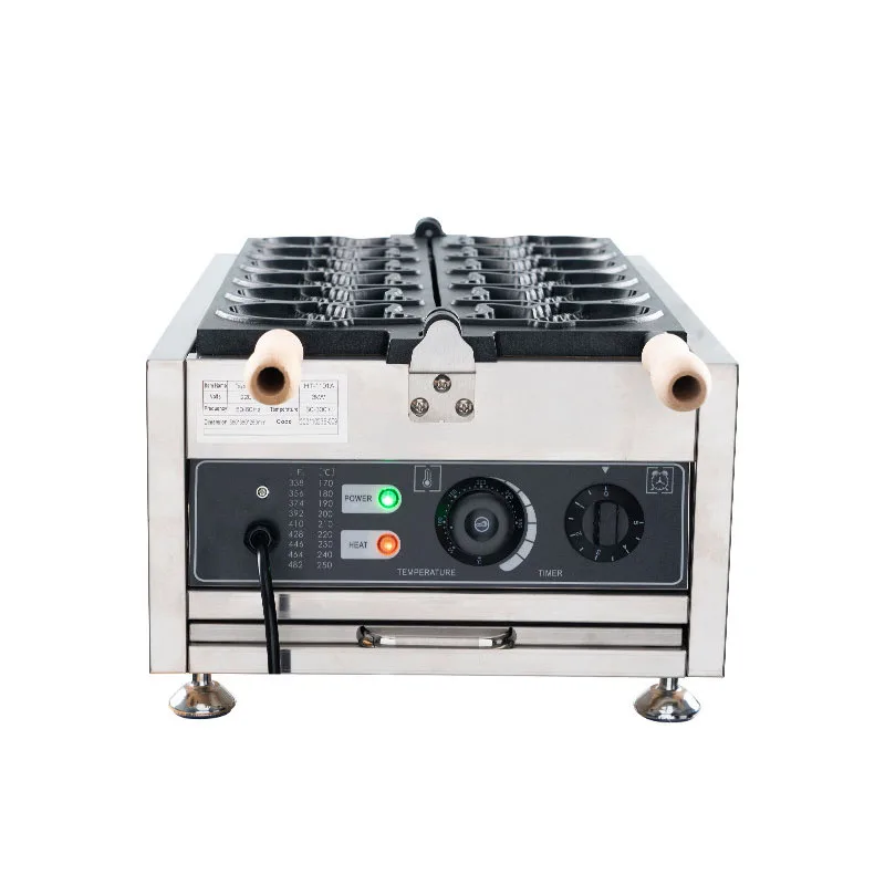 Máquina de Taiyaki Elétrica co - Waffle Maker Commercial avaliação e preço