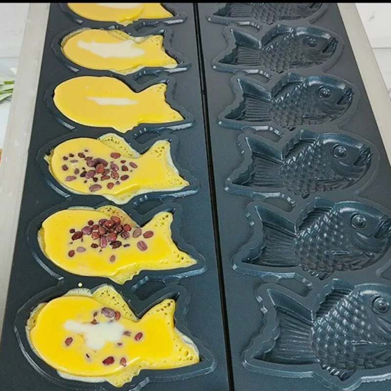 Máquina de Taiyaki Elétrica co - Waffle Maker Commercial avaliação e preço