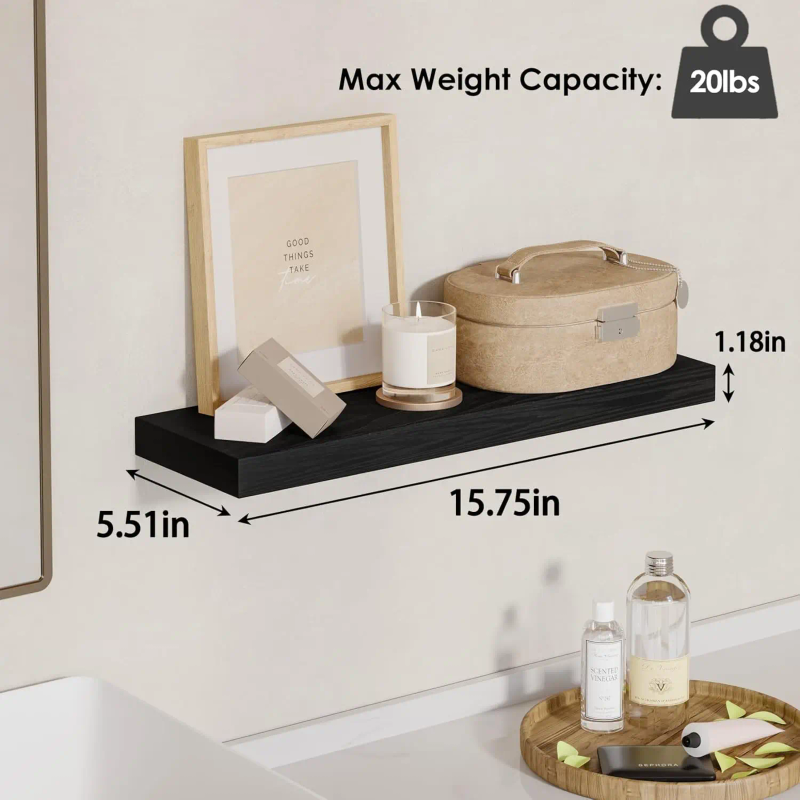 Conjunto de 4 Prateleiras Flut - Commercial Kitchen Door avaliação e preço