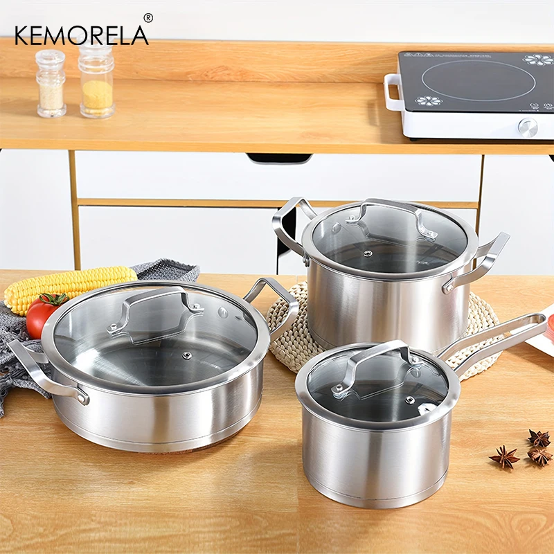 Conjunto de panelas de aço ino - Soup Kettle Warmer avaliação e preço