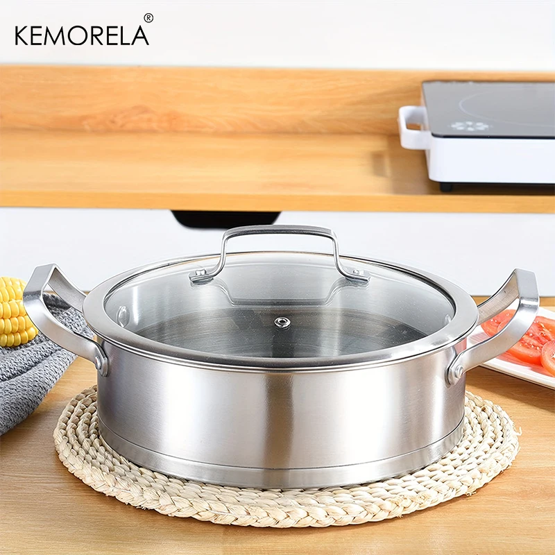 Conjunto de panelas de aço ino - Soup Kettle Warmer avaliação e preço