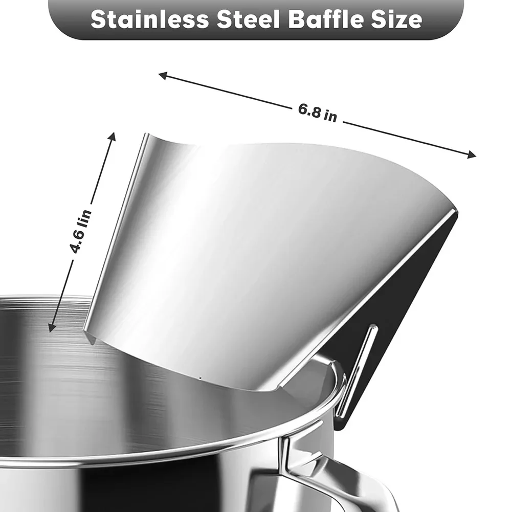 Escudo salva-vidas de aço inox - Commercial Kitchenaid avaliação e preço