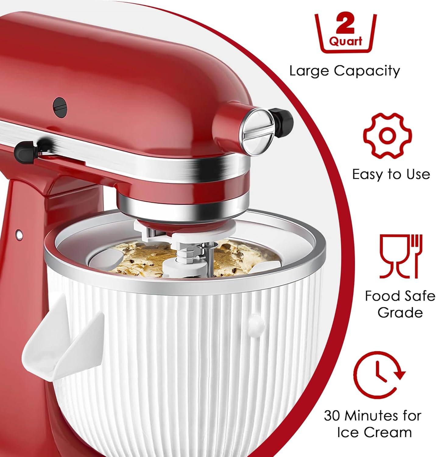 Acessório para máquina de sorv - Commercial Kitchenaid avaliação e preço