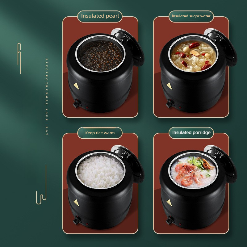 Aquecedor Elétrico de Sopa 10L - Soup Kettle Warmer avaliação e preço